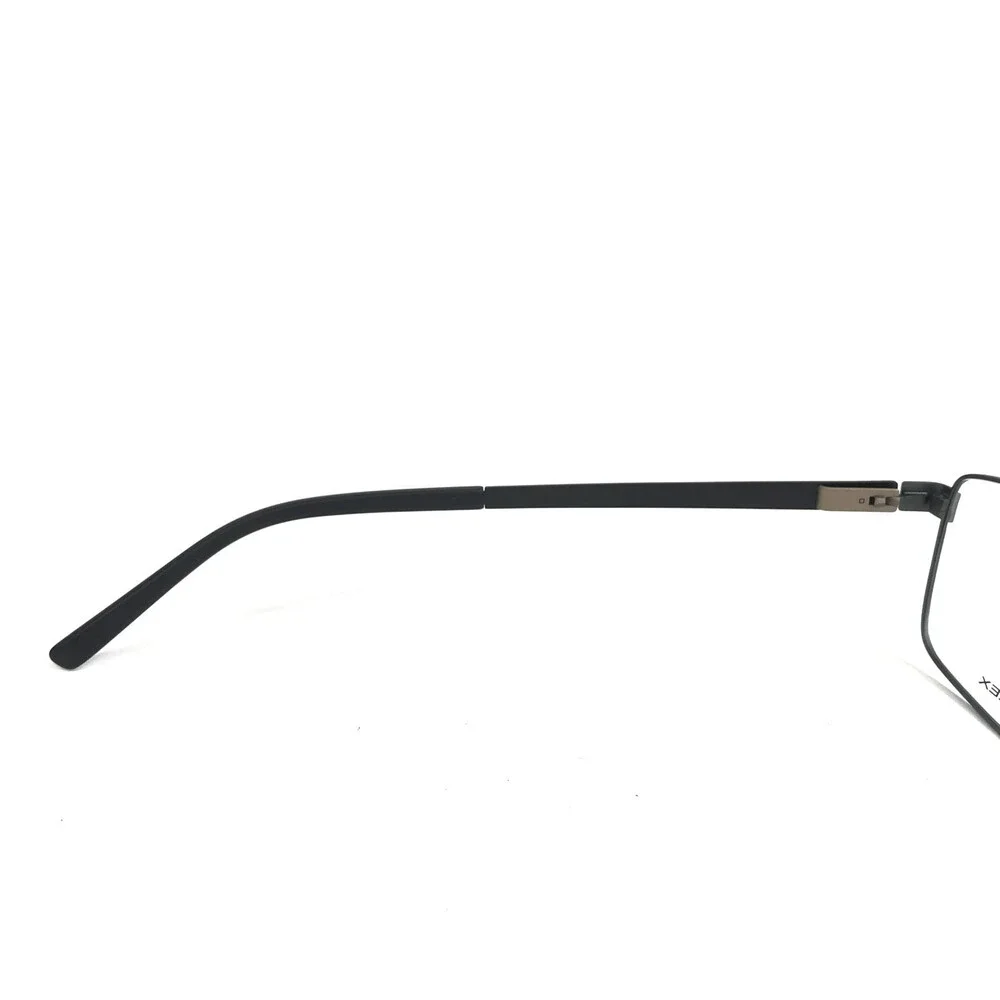 Tech Flex Large Eyeglasses Frames 30145S SP05 Black Grey Rectangular 58-18-145